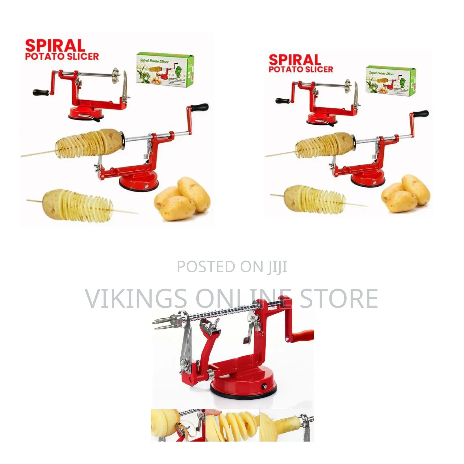 Potato Chips Maker Manual Spiral Potato Chips Twister Slicer Cutter
