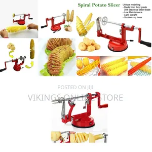 Potato Chips Maker Manual Spiral Potato Chips Twister Slicer Cutter