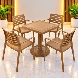 Outdoor Dining Plastic Table and Chairs Plastic Table and Chairs