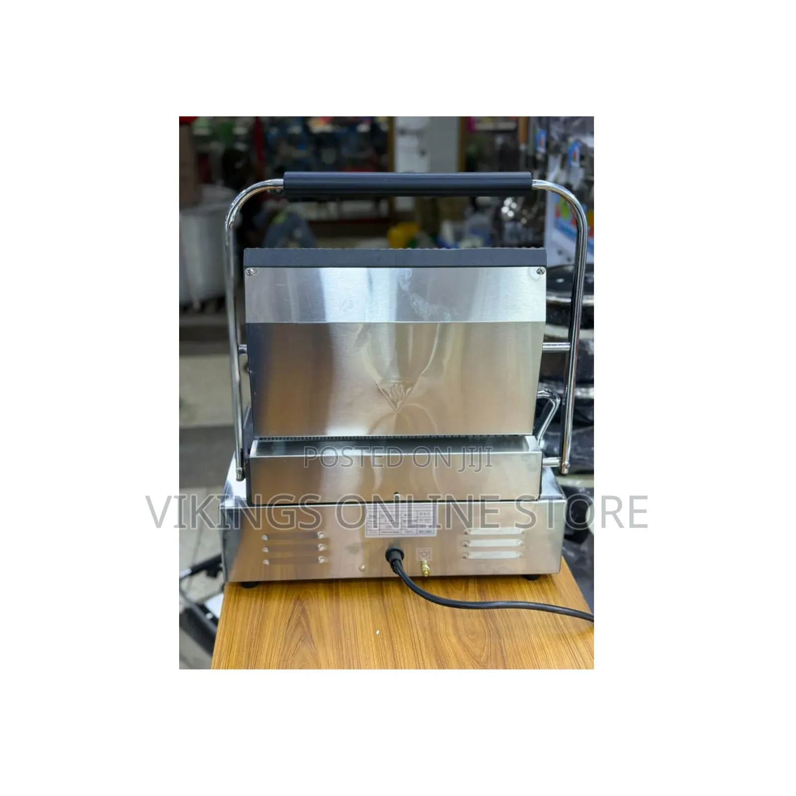 Contact Grill Double Commercial Electric Contact Grill and Panini