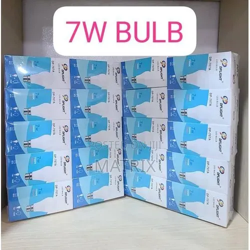 7 Watts Bulbs (10pcs) _White