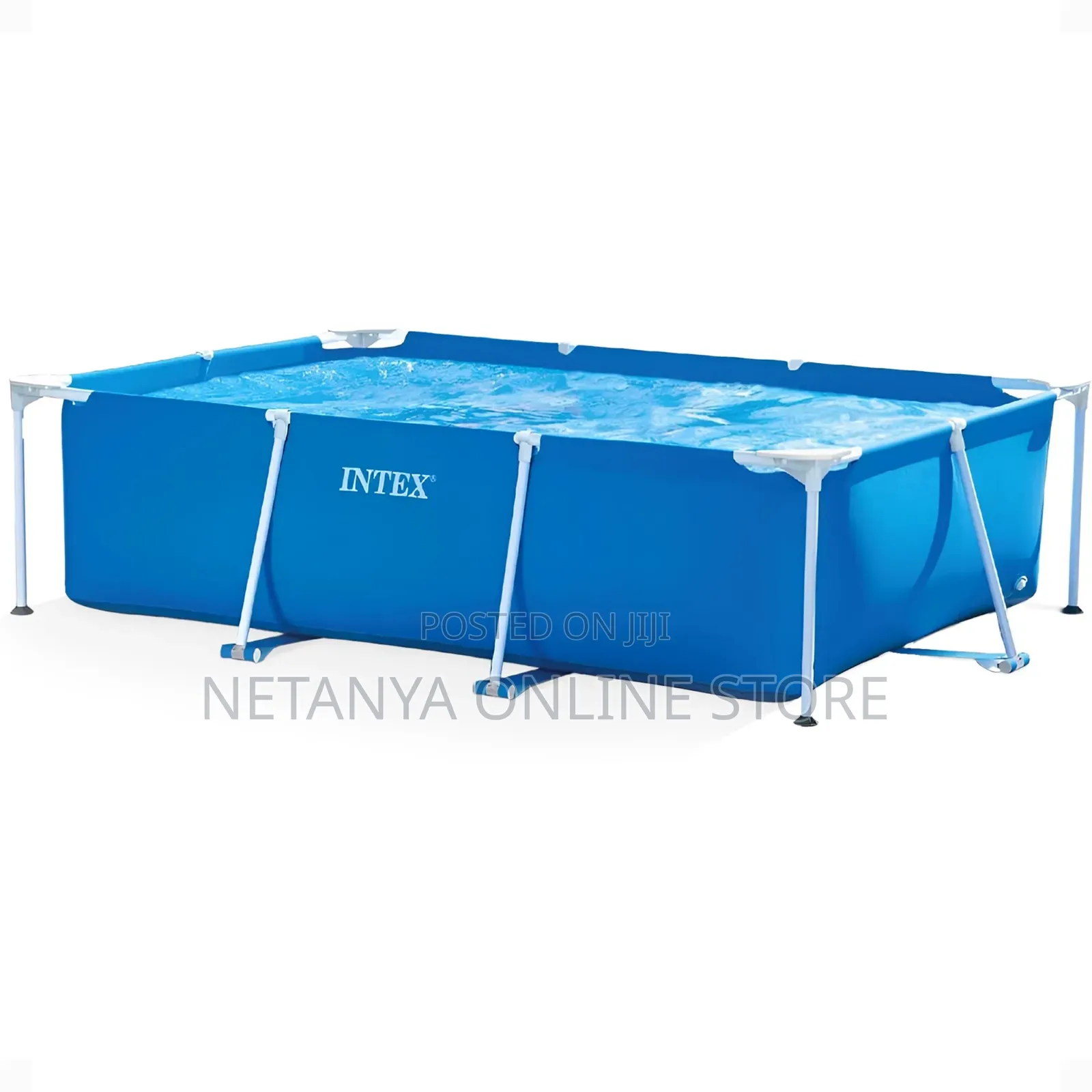 Large Rectangular 3m Metal Frame Swimming Pool