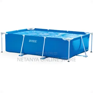 Large Rectangular 3m Metal Frame Swimming Pool