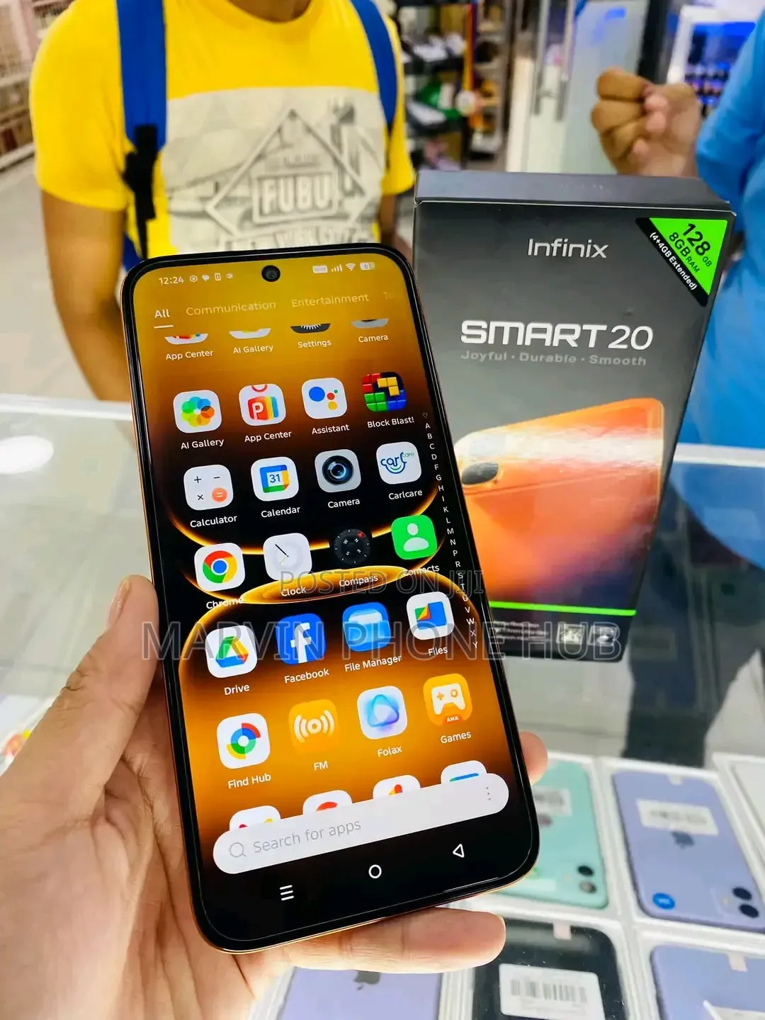 New Infinix Smart 20 128 GB Rose Gold
