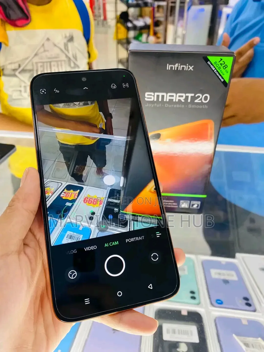 New Infinix Smart 20 128 GB Rose Gold