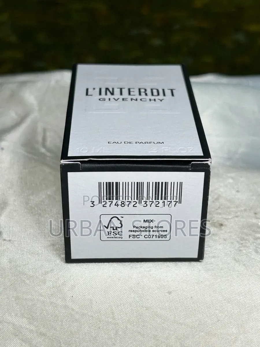 Givenchy l'Interdit 10ml Edp Mini Splash -Urban Stores