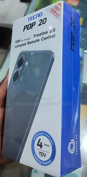 New Tecno Pop 20 128 GB Black