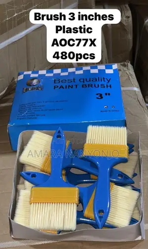 Wooden and Plastic Brushes 4 “All Sizes