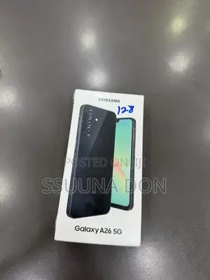 New Samsung Galaxy A26 128 GB Black