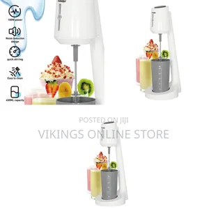 White Sonifer 450ml Electric Milk Shaker Maker (SF-8110)
