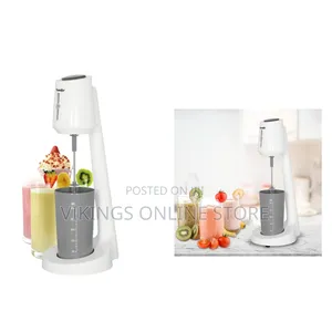 White Sonifer 450ml Electric Milk Shaker Maker (SF-8110)