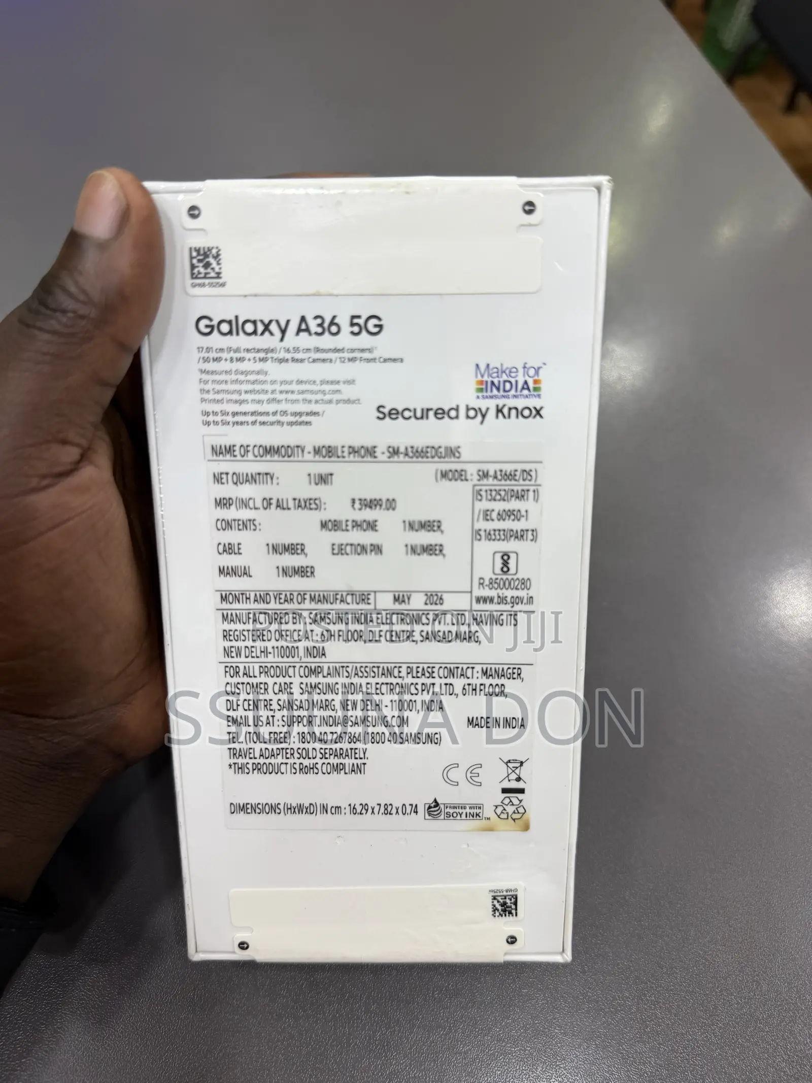 New Samsung Galaxy A36 128 GB Green