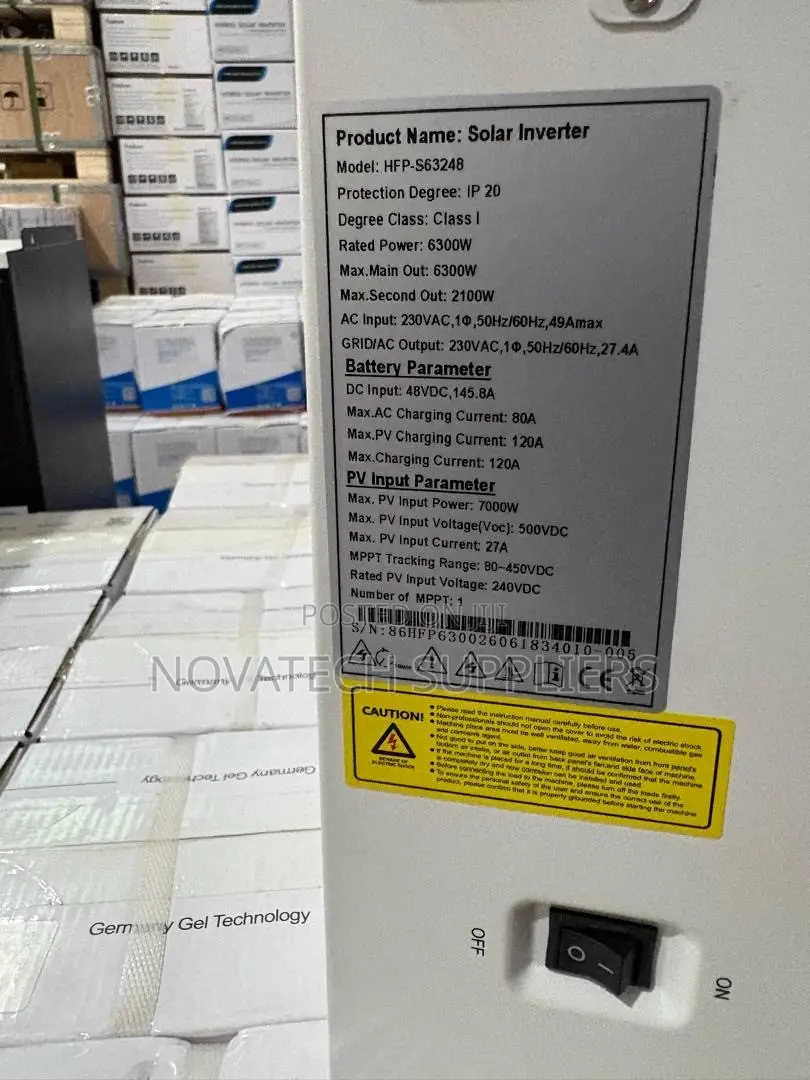 AllGrand HFP-S63248 6300W 48V Solar Inverter