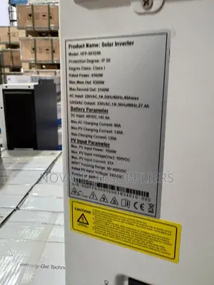 Brand New AllGrand 6.3kW Hybrid Solar Inverter 7000W PV Input