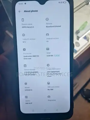 Oppo Reno 128 GB Black