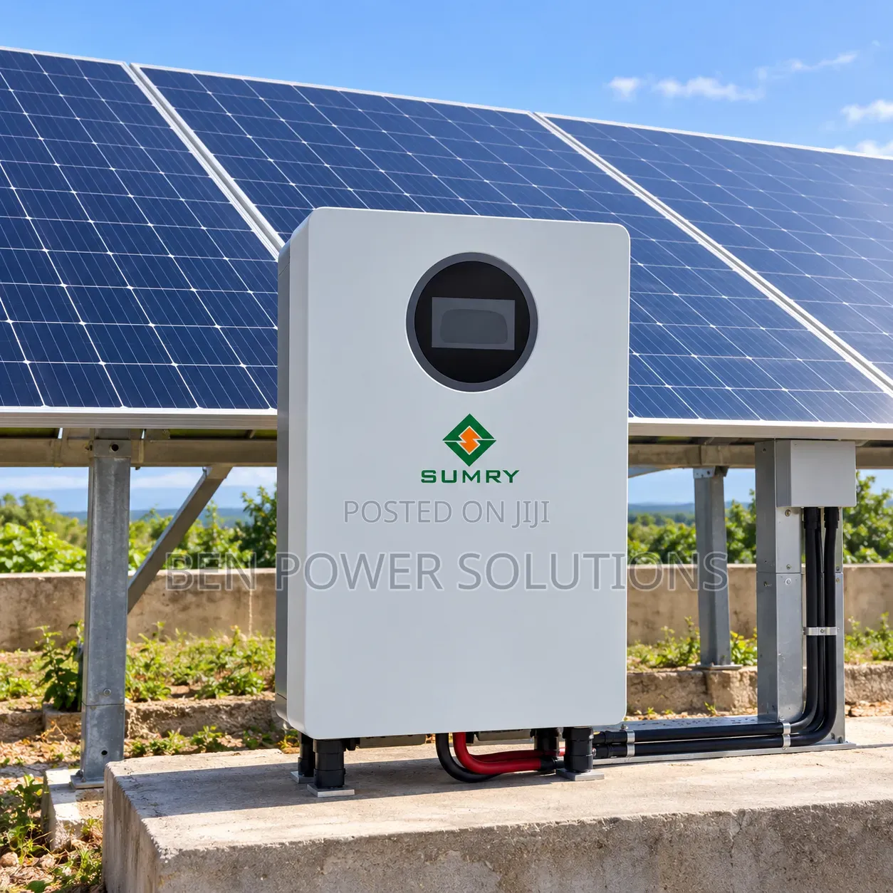 5.12kWh 25.6V 200Ah SUMRY Lithium Iron Phosphate liFePoE Battery