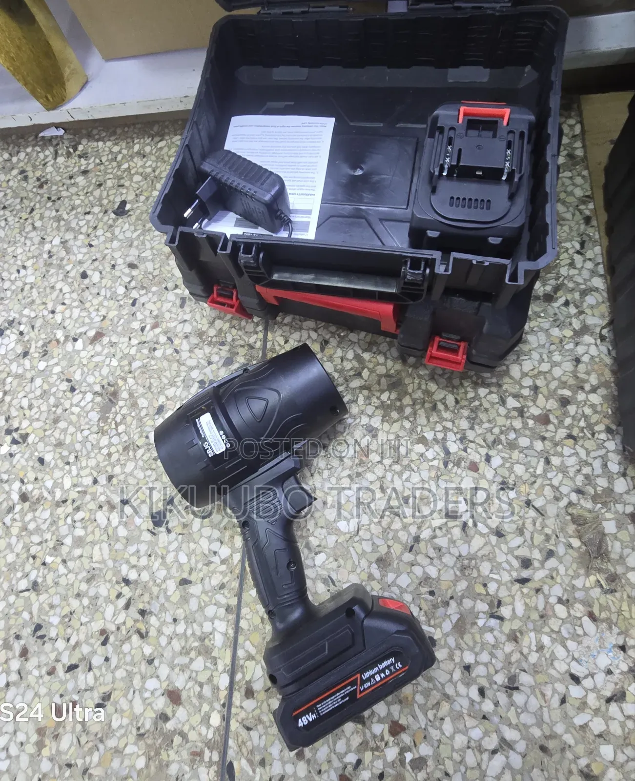 48V Cordless Mini Turbo Jet Blower