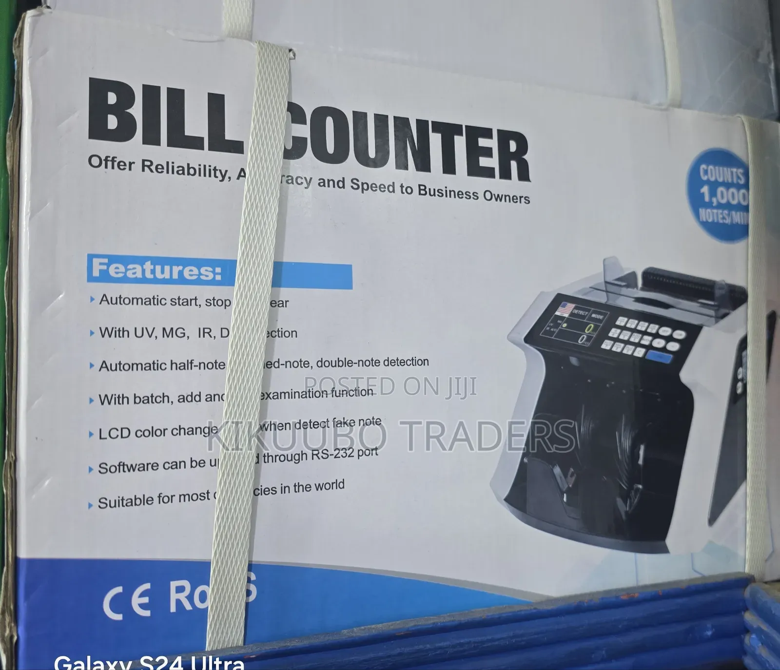 Electronic Commercial Bill Counter