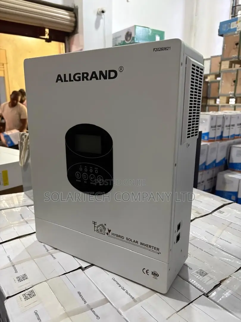 AllGrand 6300W Hybrid Inverter 48V 120A Solar Charging 50/60Hz