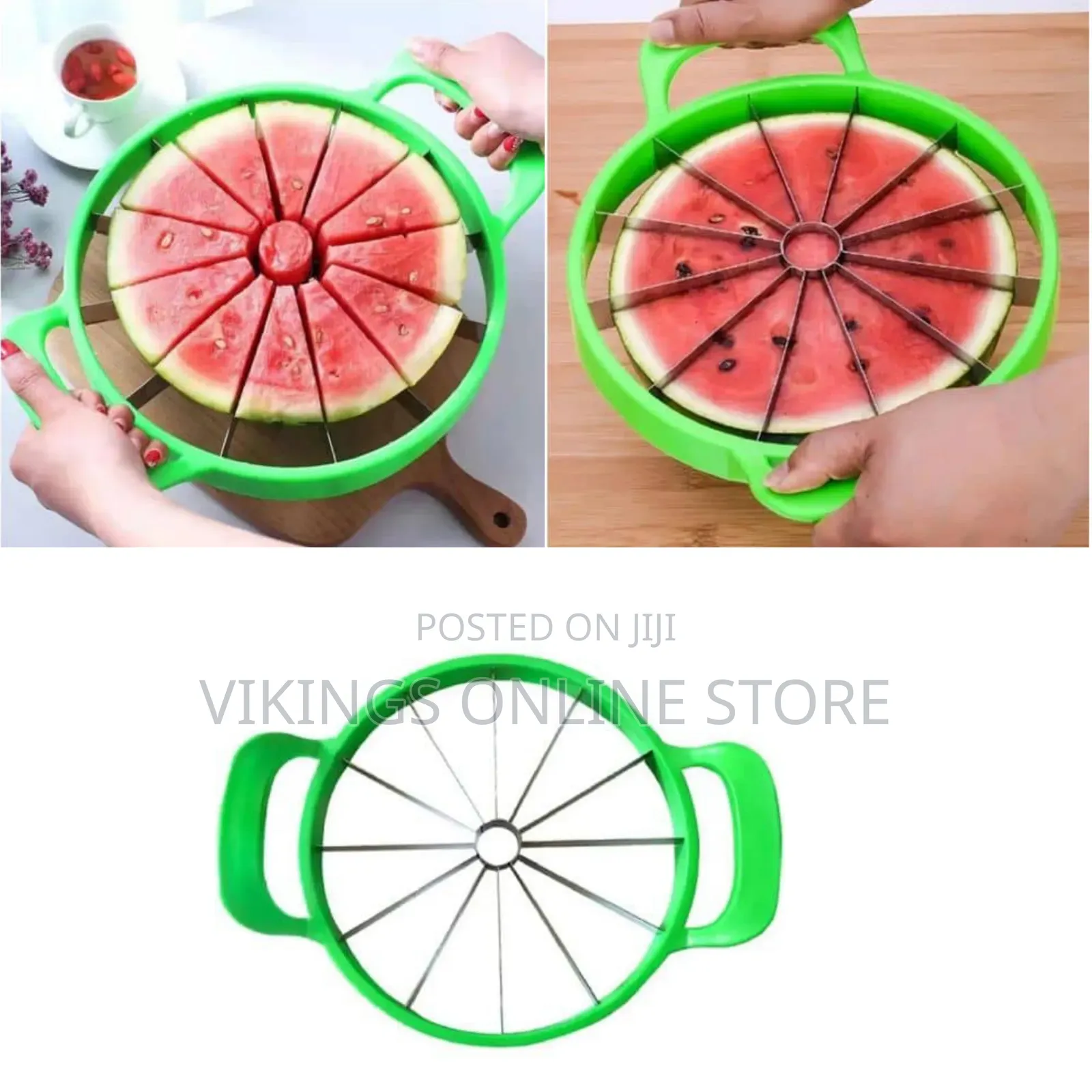 Watermelon Slicer Cutter and Peeler, Made of Corer Server Stainless
