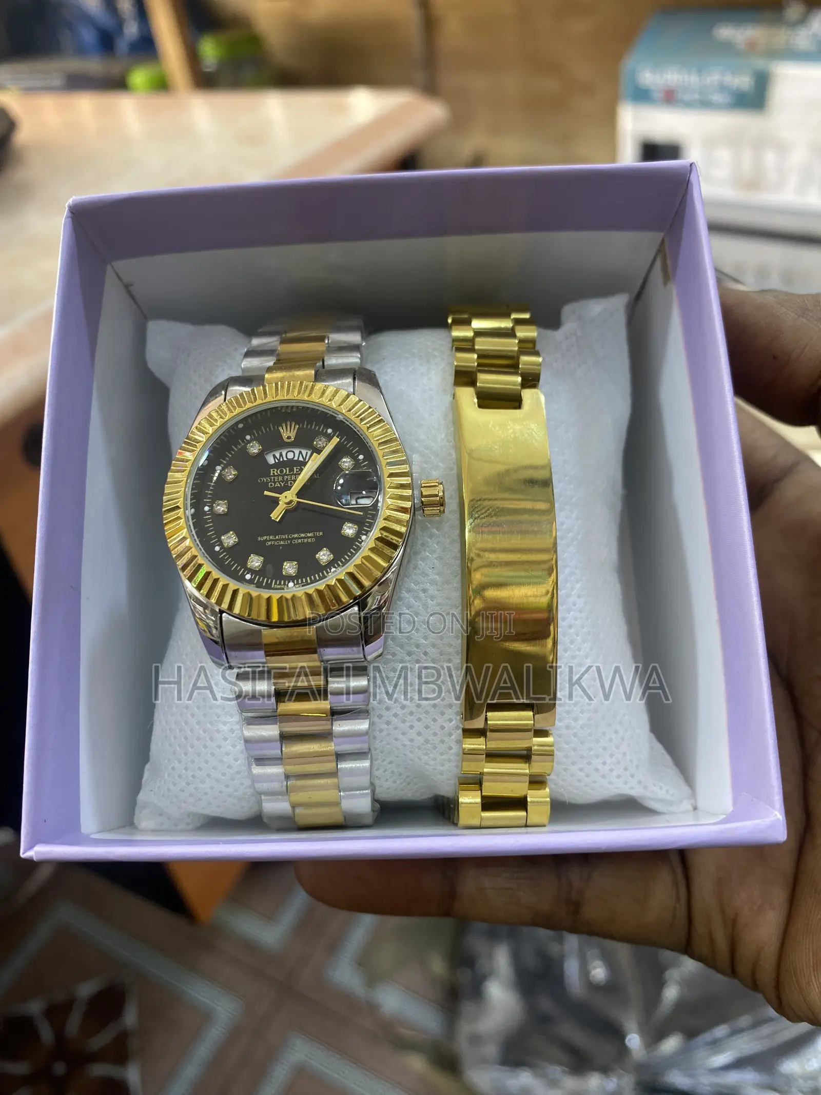 Rolex Watch With Bracelet