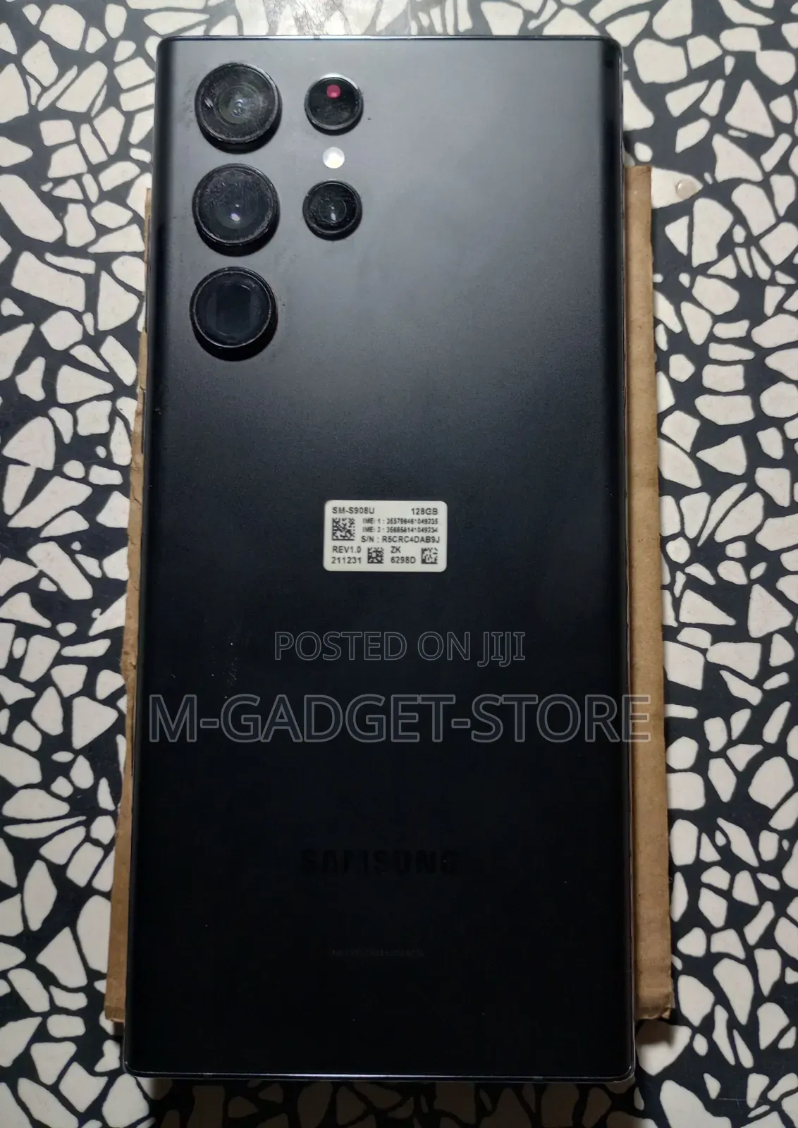 Samsung Galaxy S22 Ultra 128 GB Black