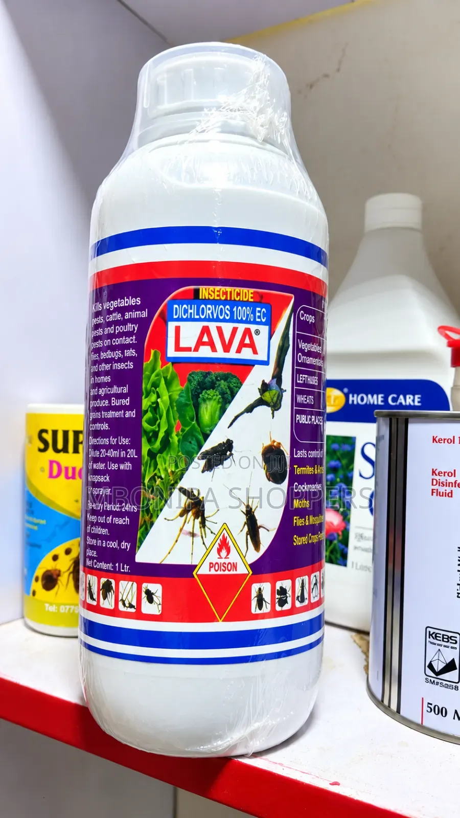 Bedbugs and Cockroaches Insecticide, LAVA 1ltr