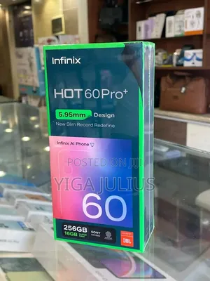 New Infinix Hot 60 Pro+ 256 GB Gray