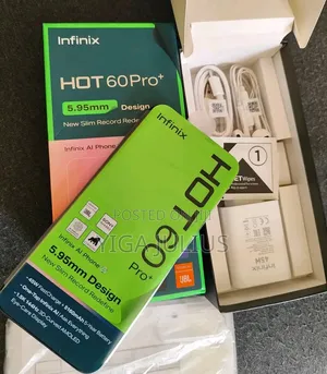 New Infinix Hot 60 Pro+ 256 GB Gray