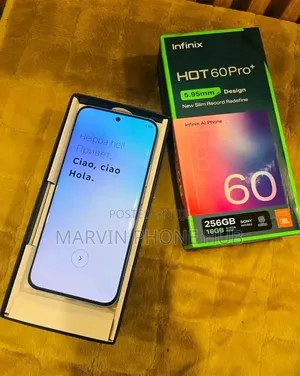 New Infinix Hot 60 Pro+ 256 GB Gray