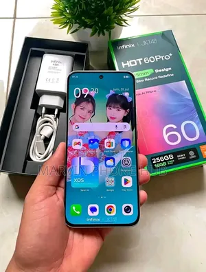New Infinix Hot 60 Pro+ 256 GB Black