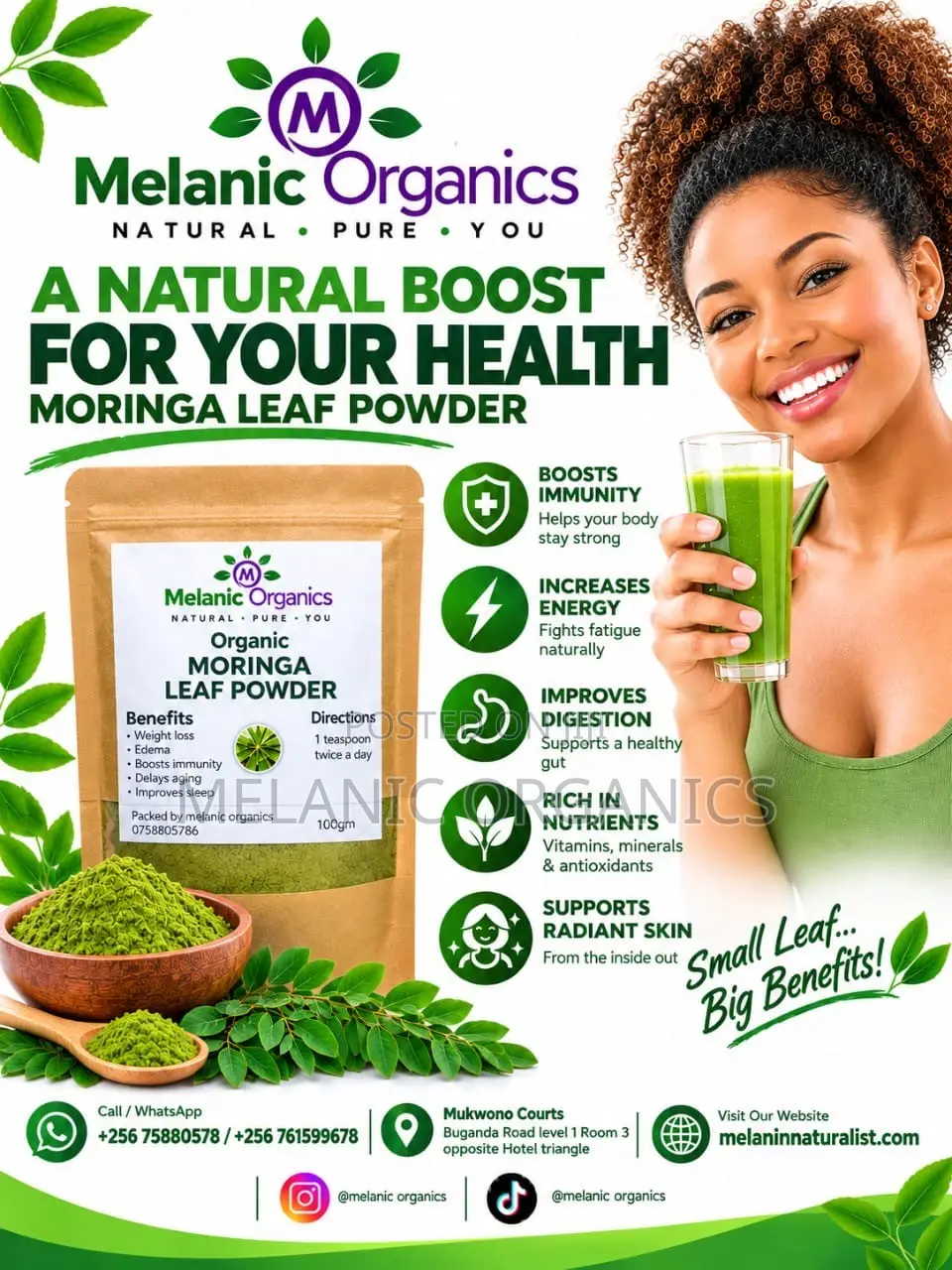 Moringa Leaf Powder