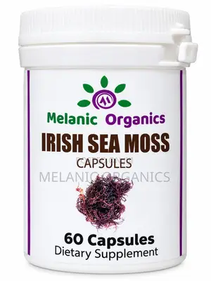 Sea Moss Capsules 12000mg , 100% Clean Natural Vegan Capsules G