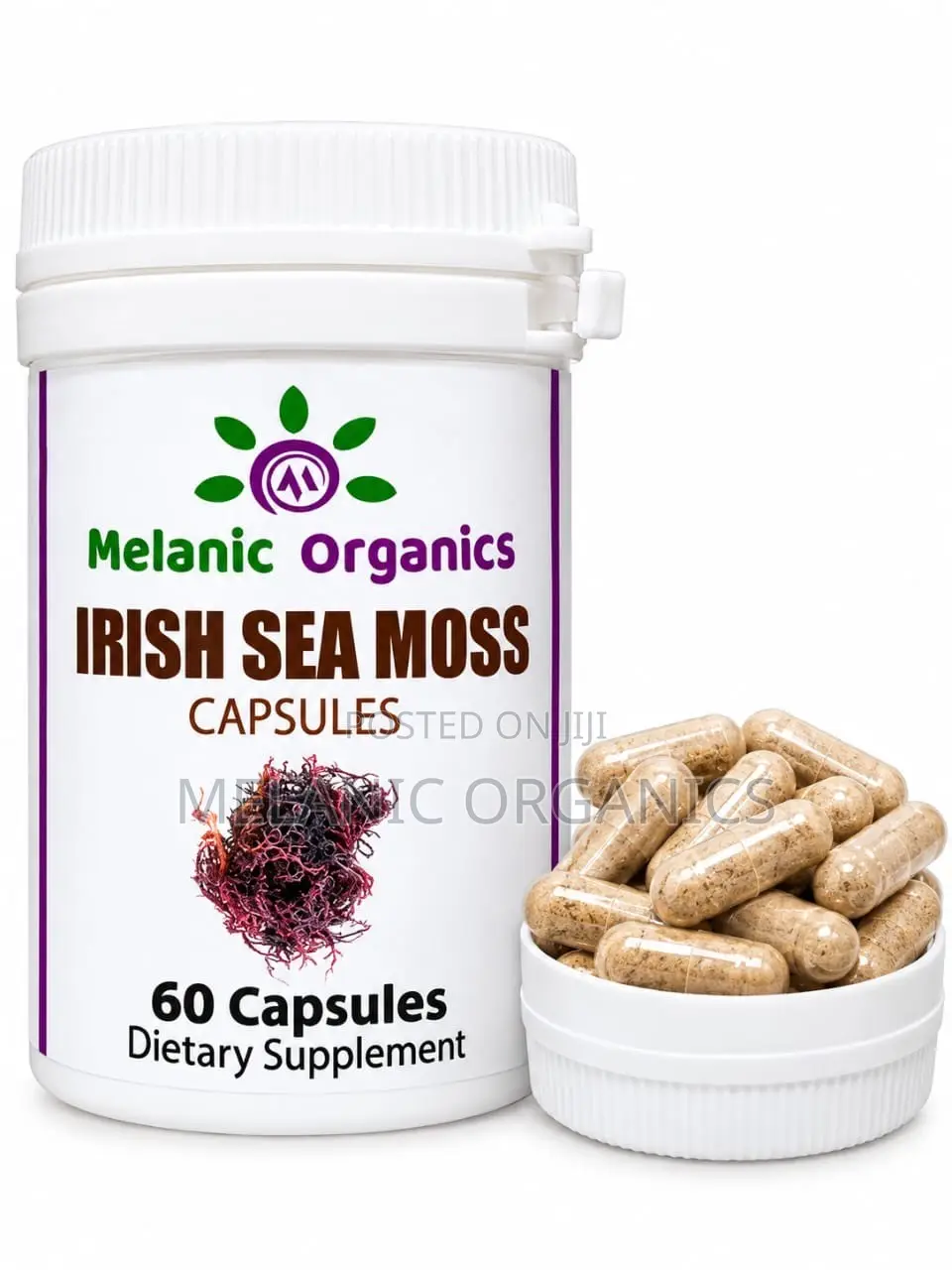 Sea Moss Capsules 12000mg , 100% Clean Natural Vegan Capsules G