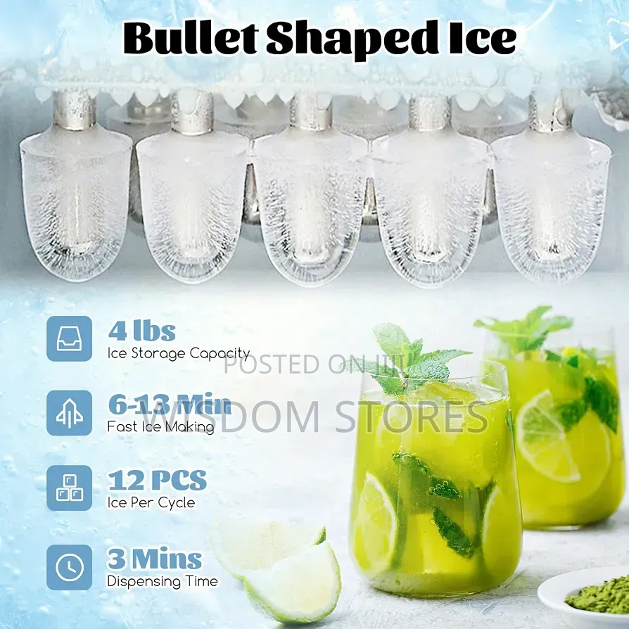 Water Cooler Dispenser With Ice Maker 3 in 1
