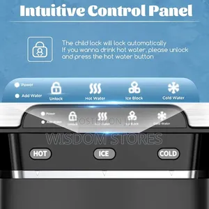 Water Cooler Dispenser With Ice Maker 3 in 1