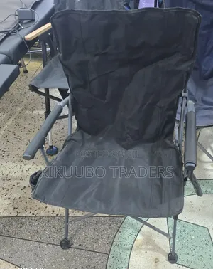 Heavy-Duty Portable Folding Camping Chair.