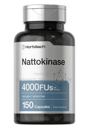 Nattokinase, 4000 FU, 150 Capsules.