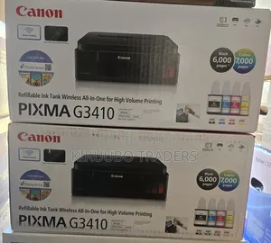 Canon PIXMA G3410, a Refillable Ink Tank Wireless All-in-One Printer