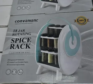 18 Jar Rotating Spice Rack