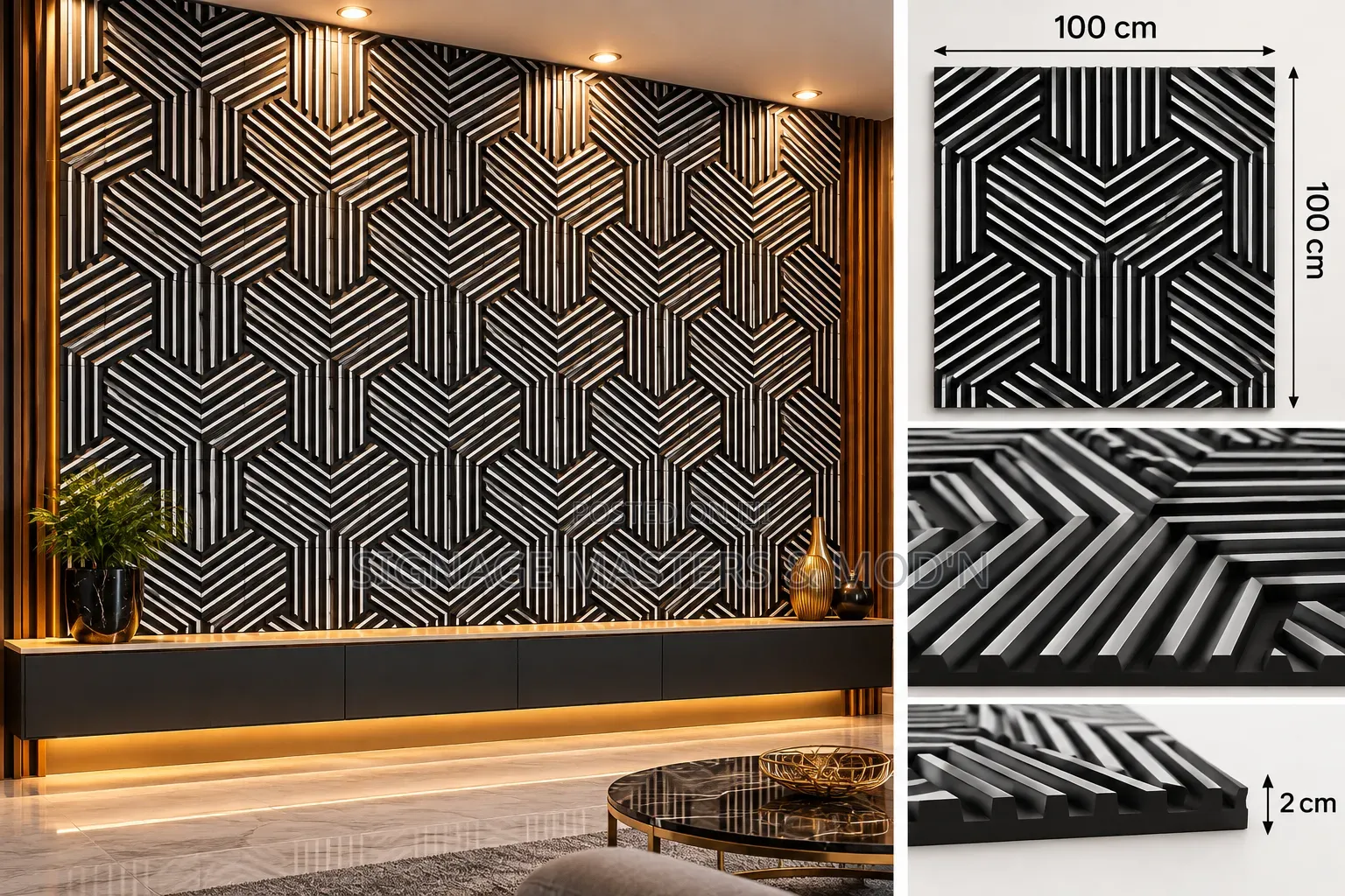 3d Interlocking Wall Panels