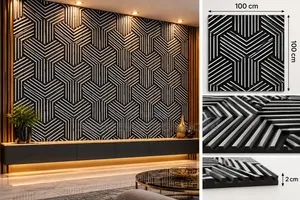 3d Interlocking Wall Panels