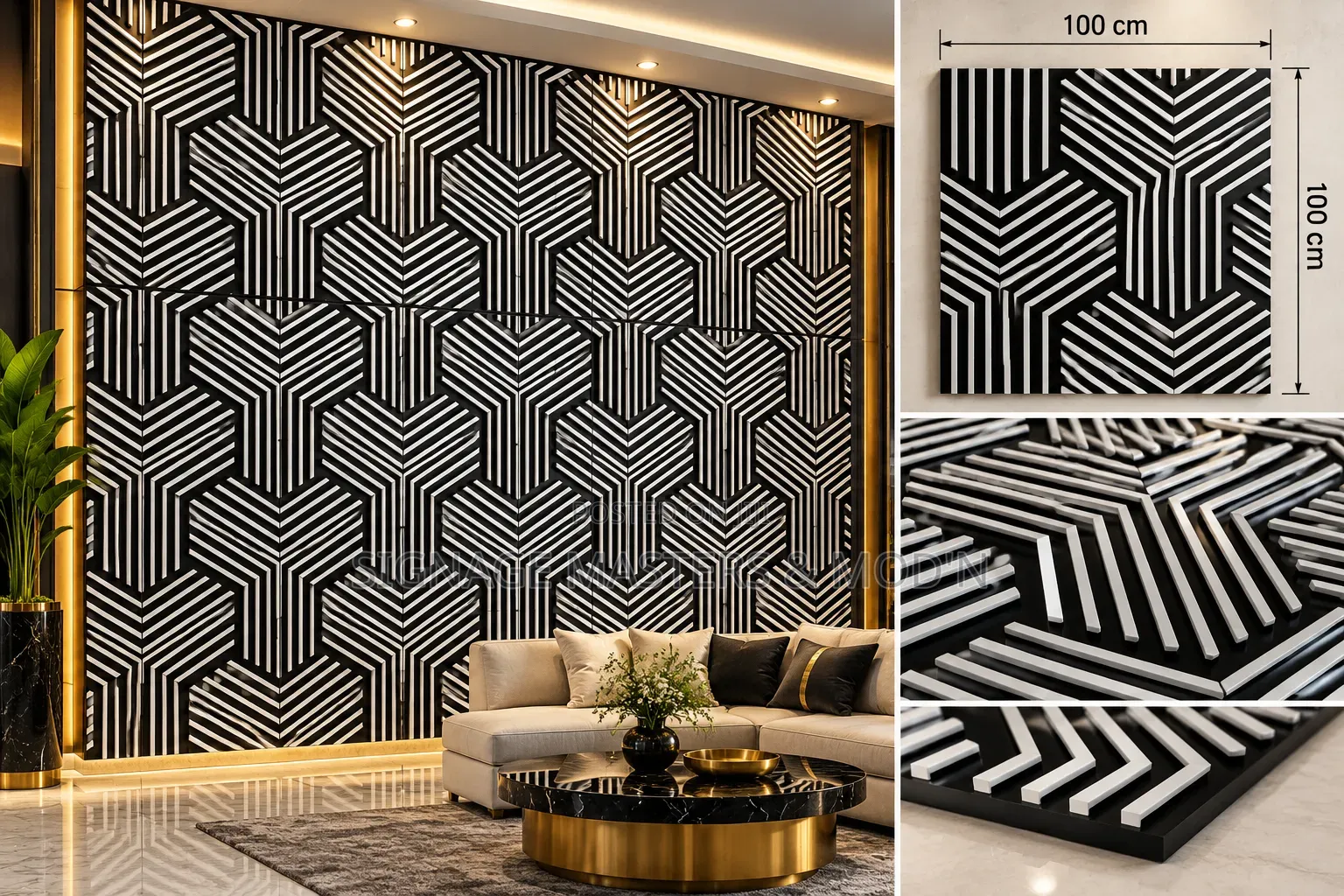 3d Interlocking Wall Panels