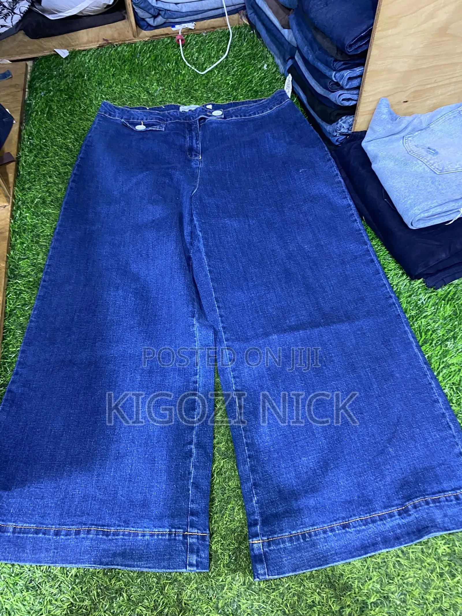 Ladies Wide Leg Baggy Jeans Size 28-36 Park View Kampala