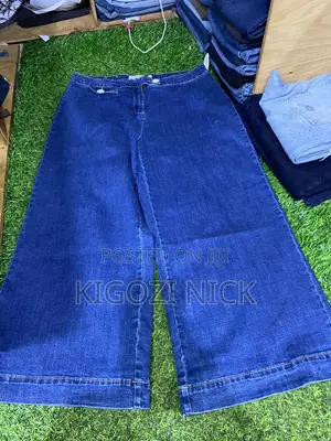 Ladies Wide Leg Baggy Jeans Size 28-36 Park View Kampala