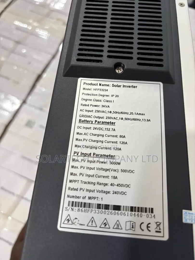 AllGrand HFP33224 3kVA 24V Hybrid Solar Inverter
