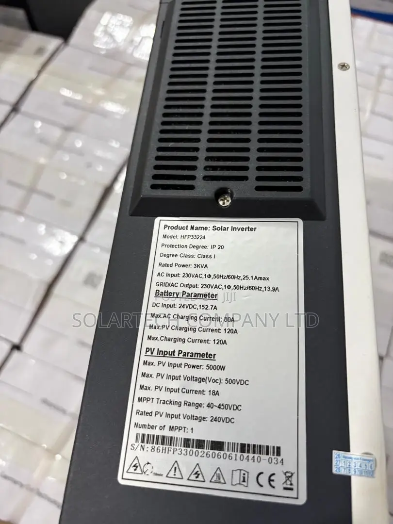 AllGrand 3kVA 24V Solar Hybrid Inverter 3-Year Warranty
