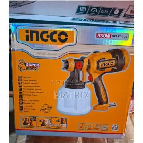 INGCO Electric Spray Gun 530W With 1000ml Tank