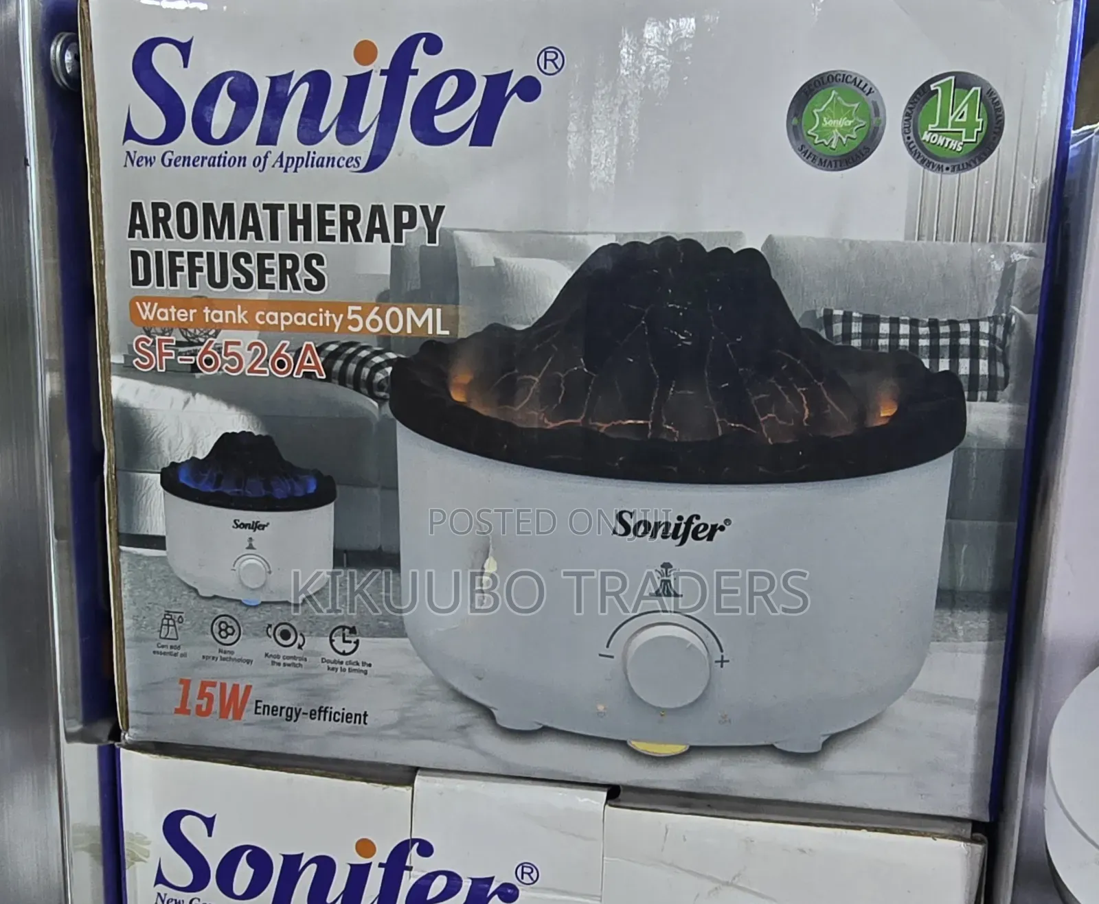 Sonifer SF-6526A Aromatherapy Diffuser