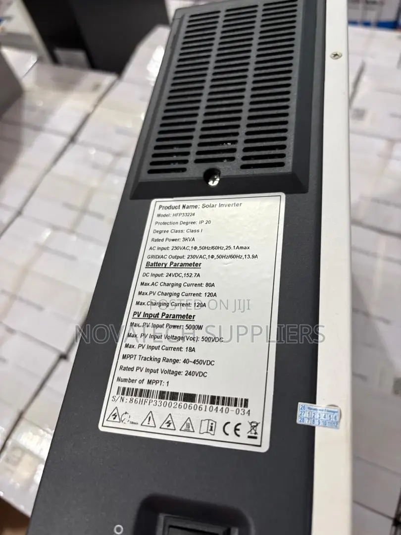 AllGrand 3kVA 24V Solar Inverter 5000W PV Input